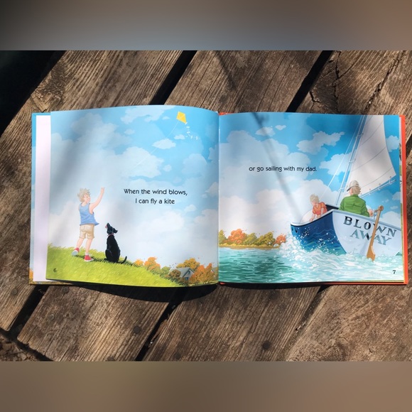 I like wind! Kids book - Picture 4 of 4